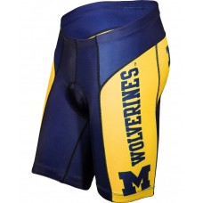 Michigan University Cycling Shorts